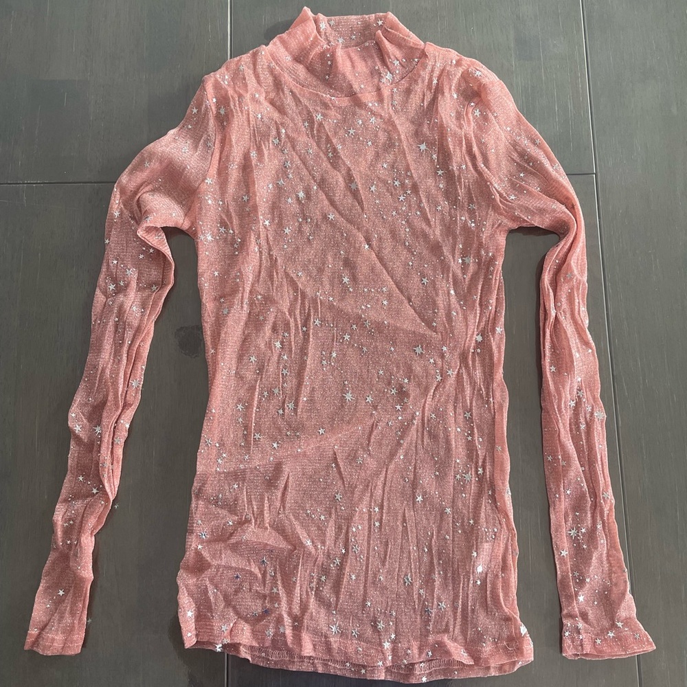 Sheer Star Top